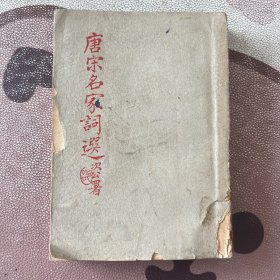 唐宋名家詞選