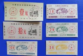 天津市社会集团购买证1979年