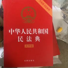 中华人民共和国民法典（含最新司法解释 大字版）