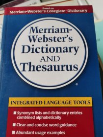 DictionaryAndThesaurus韦氏词汇互译词典（平装）