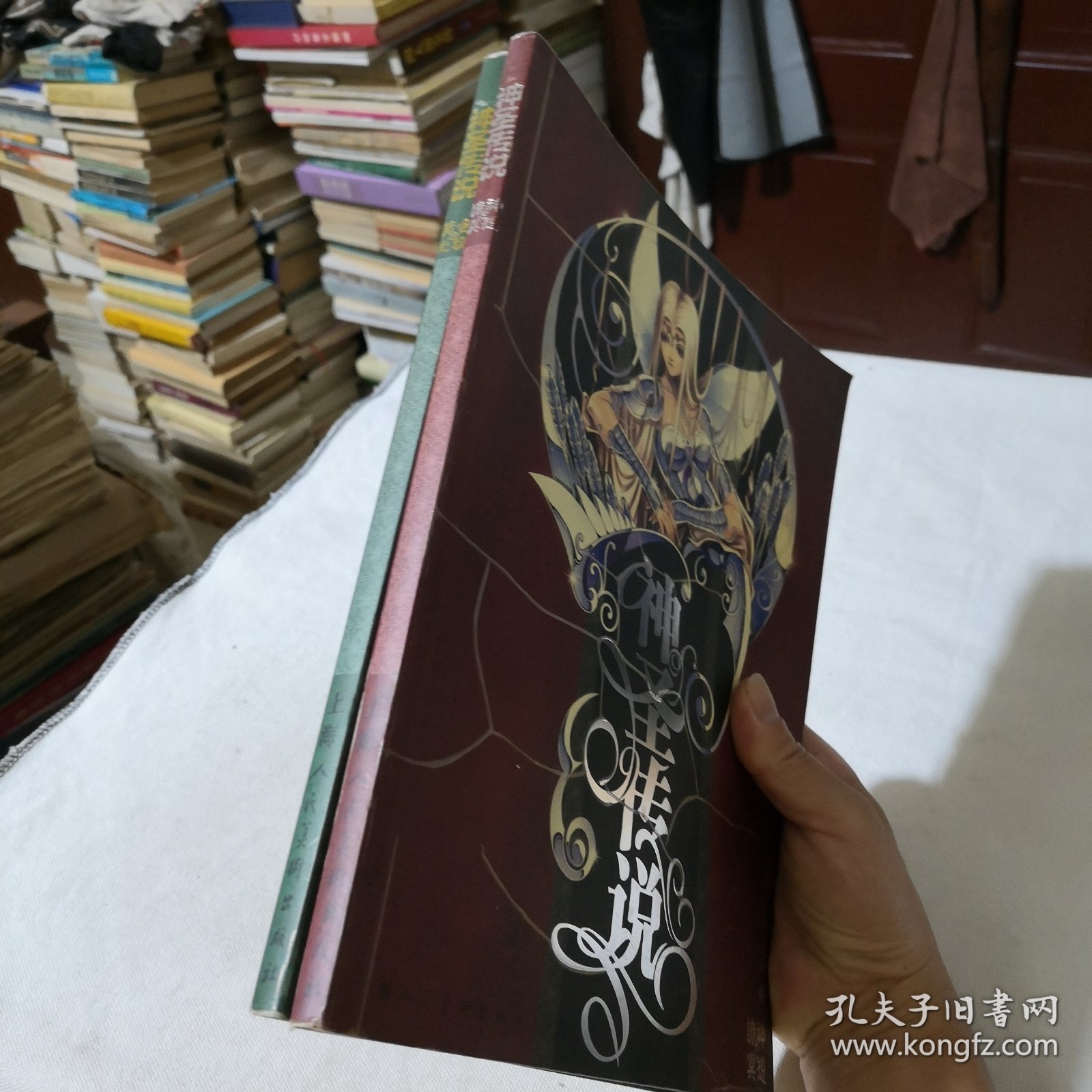 神圣传说（黄金之光辉、诸神之冥想）上下册合售 2004年一版一印 漫画卡通