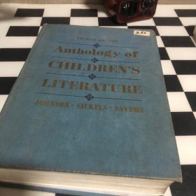 Anthology Of Children's Literature - Enda Johnson (Hardcover, 1970) 外文原版