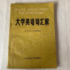 大学英语词汇解