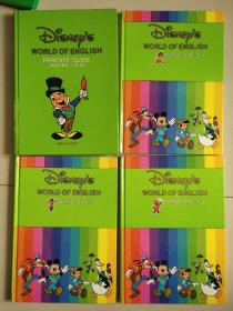 Disney's world of English (7,8,9)+Disney's world of English Parent's Guide (Books 7,8,9)  迪斯尼英语 少儿彩色绘本 精装7,8,9 和对应的父母指导用书,共4册  精装大16开