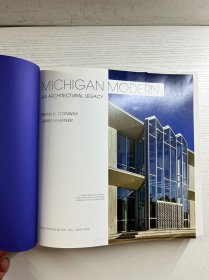 Michigan Modern: An Architectural Legacy 密歇根现代：建筑遗产（2018年英文版）大开本（精装如图、内页干净）