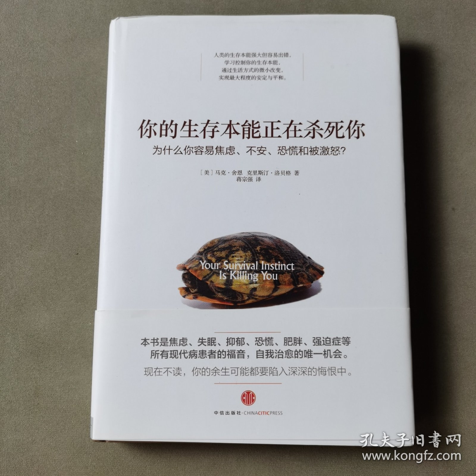 你的生存本能正在杀死你：为什么你容易焦虑、不安、恐慌和被激怒？