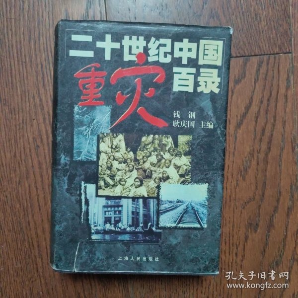 二十世纪中国重灾百录（书口有黄斑）