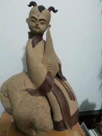 山东省工艺美术大师国琴轩陶艺人物作品