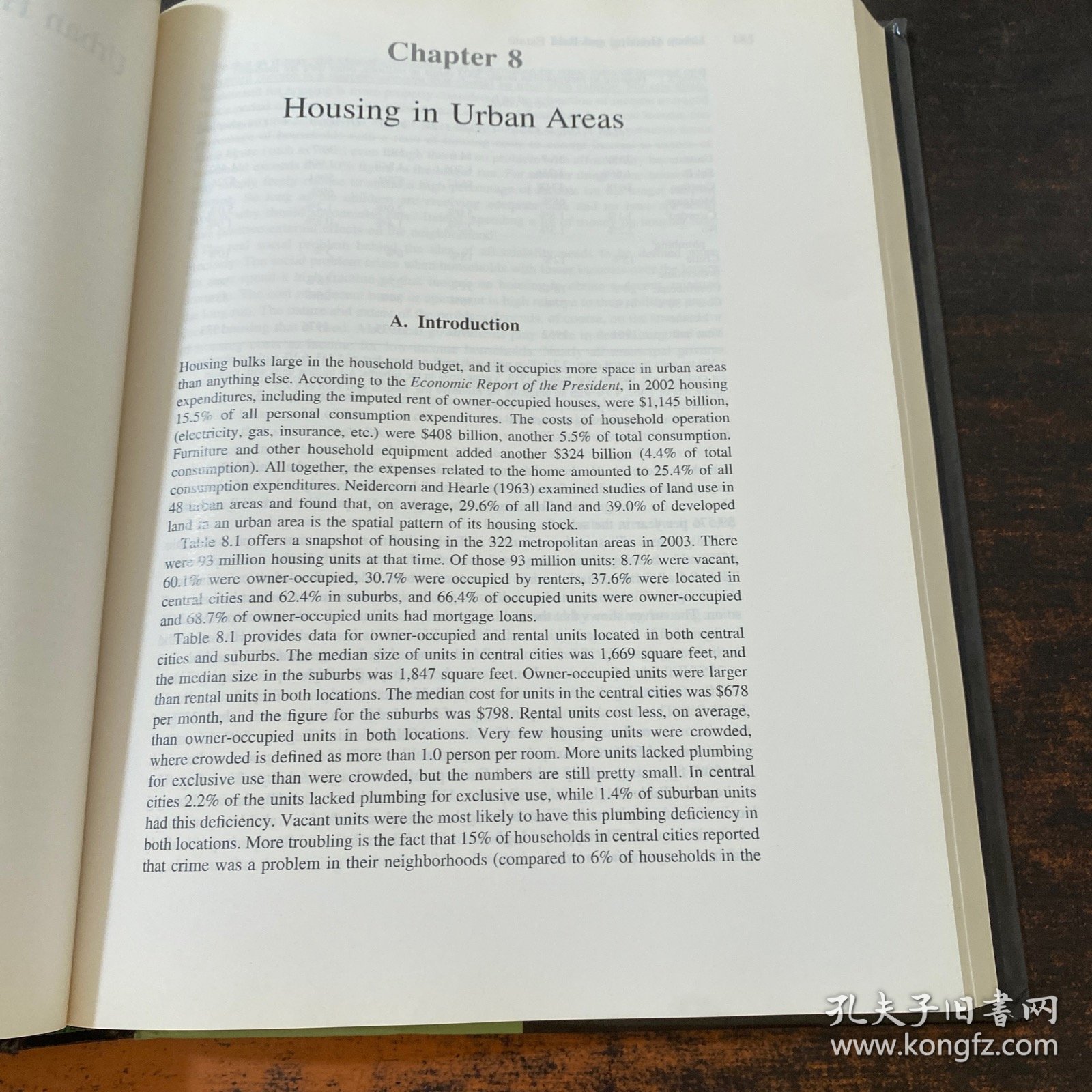 Urban Economics and Real Estate