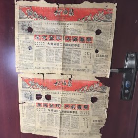 龙海报（龙溪报、海澄报合编）1960年3月5日第11期（8开四面 极为少见）