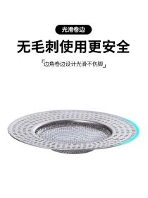 卫生间地漏盖下水道不锈钢过滤网厕所防虫臭地塞浴室头发防堵神器