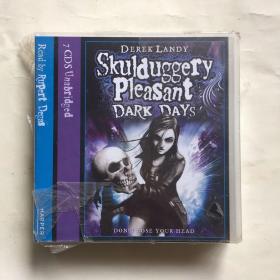 Skulduggery Pleasant#4: Dark Days[Audio CD] 英语CD版 7CD 有声书  非纸质   库存