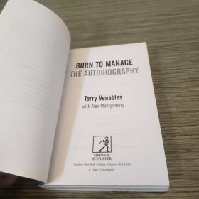 BORN TO MANAGE:The Autobiography