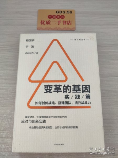 变革的基因：如何创新战略、搭建团队、提升战斗力（实践篇）