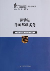 劳动法律师基础实务（中国律师实训经典·基础实务系列）