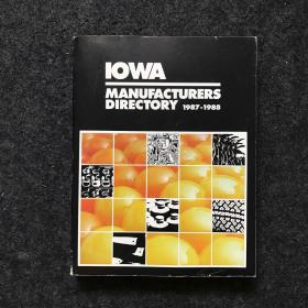 1987-1988 IOWA MANUFACTURERS DIRECRORY（爱荷华州制造商目录）