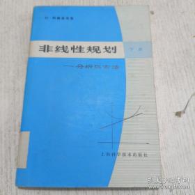 非线性规划 下册 分析与方法