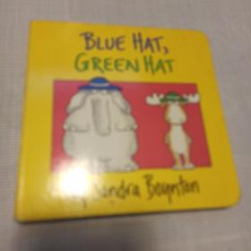 Blue Hat, Green Hat 纸板书英文启蒙绘本