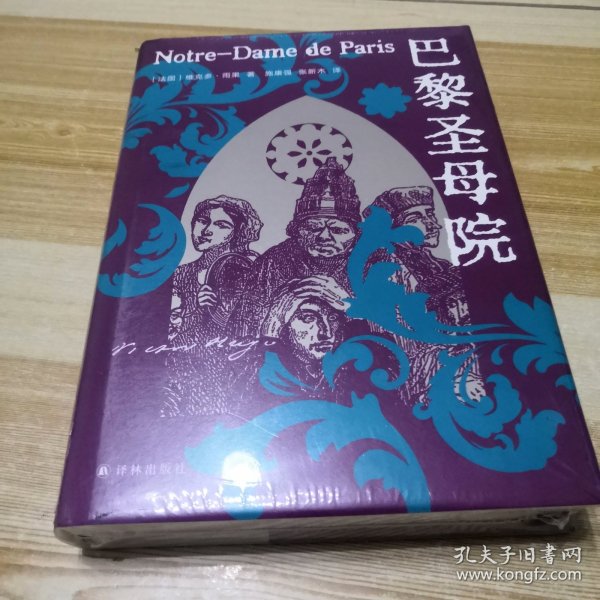 巴黎圣母院（雨果精选集）翻译家施康强、张新木译本，精选内文插图，附赠雨果作品海报和藏书票