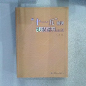 “十一五”规划战略研究 上