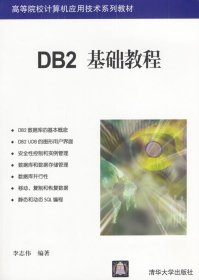 全新正版DB2基础教程9787302074304