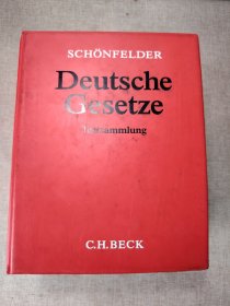 德国原版 德文 德语Schönefelder Deutsche Gesetze德国法典