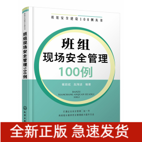 班组现场安全管理100例/班组安全建设100例丛书