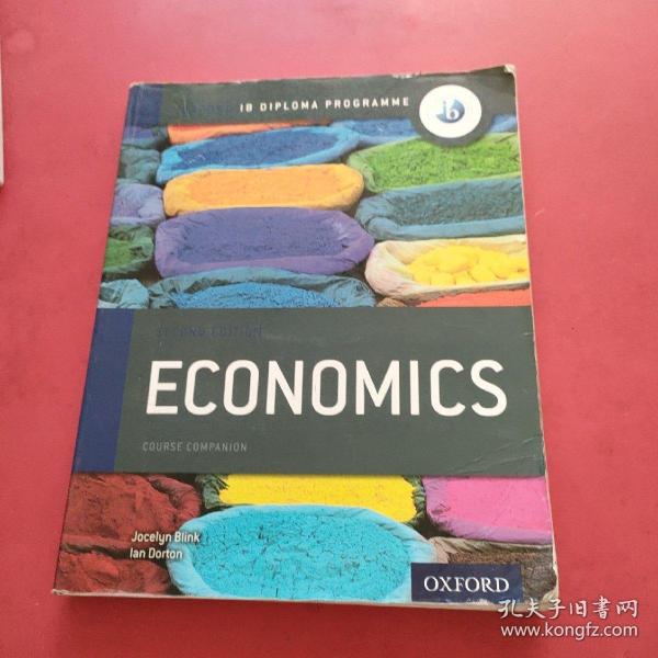 SECOND EDITION ECONOMICS COURSE COMPANION  附光盘  有笔记划线