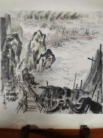 陈文铸，福州画院院长。