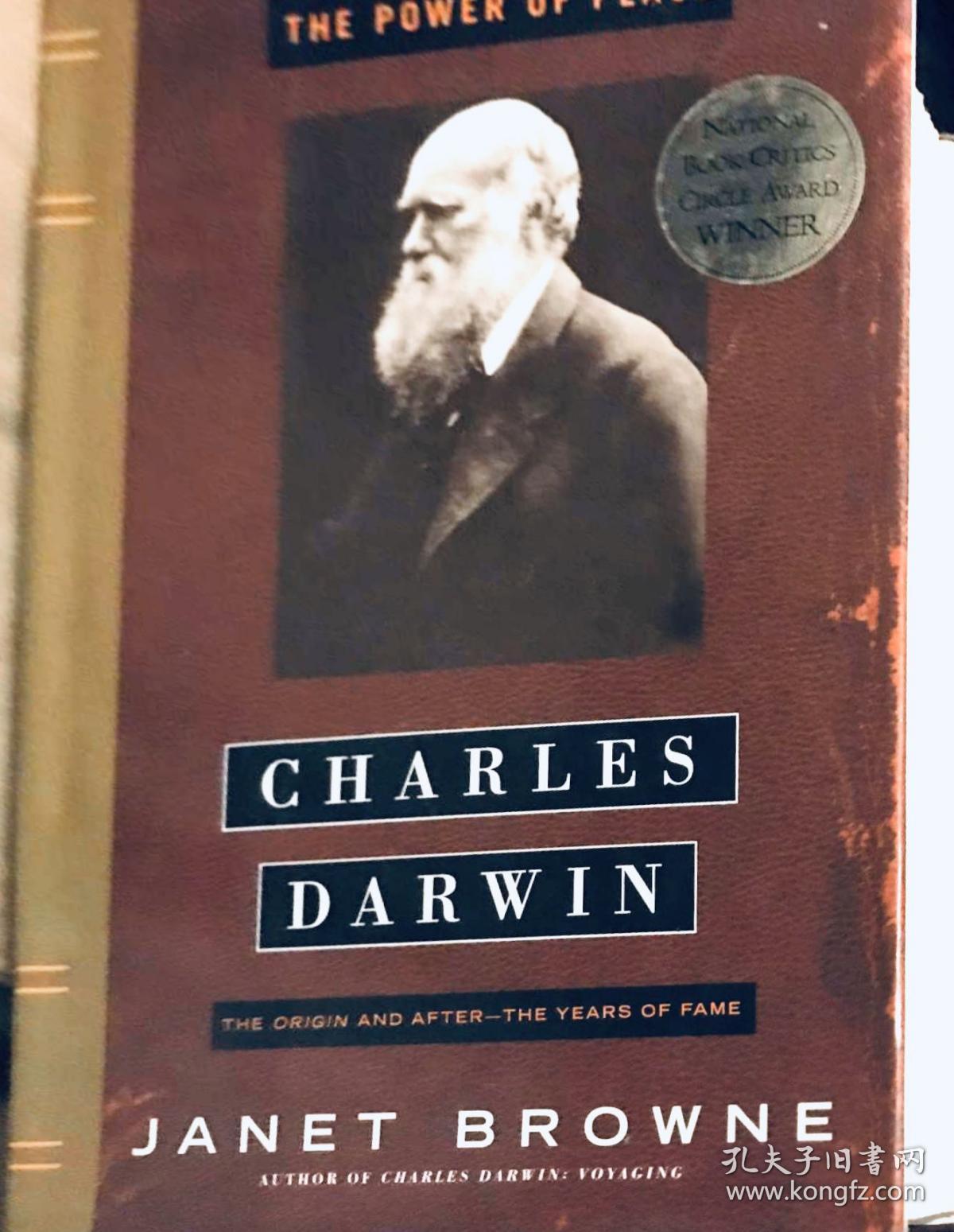 The power of place Charles Darwin The origin and after-the years of fame revolutionism 英文原版精装毛边书厚本
