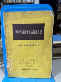 中医内科常见疾病临 证手册