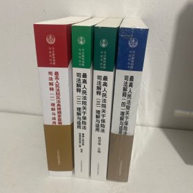 最高人民法院民法典婚姻家庭编司法解释（1-4全）理解与适用