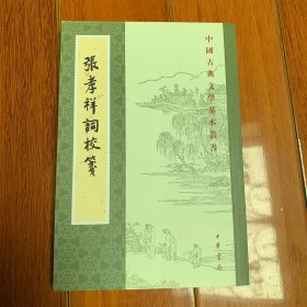 张孝祥词校笺（中国古典文学基本丛书）