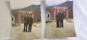 中越边境战争老照片（1985左右）二张一组