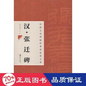 中国古代碑帖经典彩色放大本·张迁碑