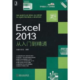 Excel 2013从入门到精通