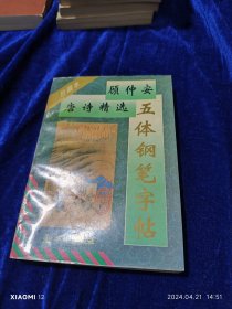 顾仲安唐诗精选五笔字帖