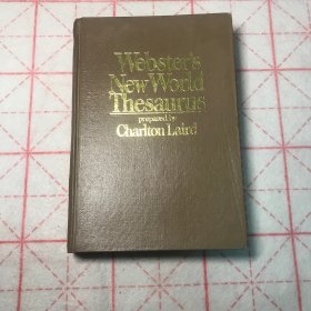 Webster's New World Thesaurus 
韦氏新世界同义词词典