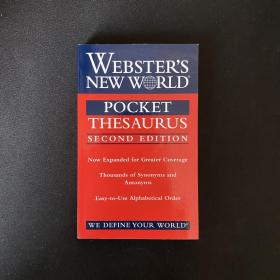 Webster's New Words pocket thesaurus