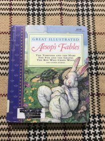 【英文】【儿童绘本】Great illustrated Aesop's Fables（精装本） 品相自鉴