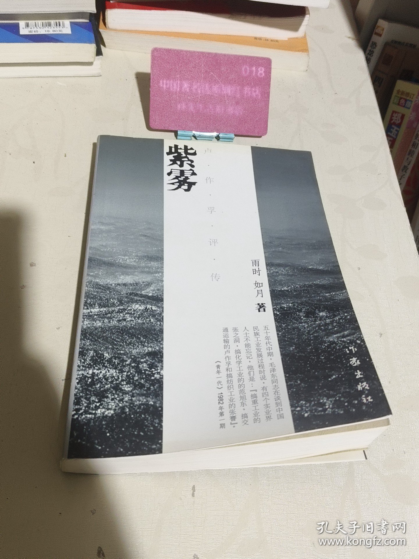 紫雾:卢作孚评传