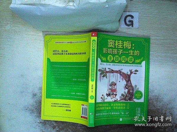 窦桂梅：影响孩子一生的主题阅读.小学四年级专用