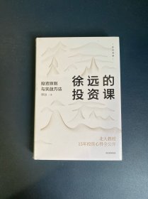 徐远的投资课：投资原则与实战方法