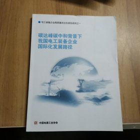 碳达峰碳中和背景下我国电工装备企业国际化发展路径