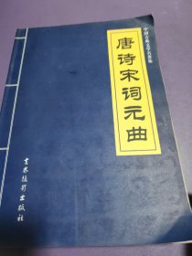 中国古典文学名著集 唐诗宋词元曲(4册合售)