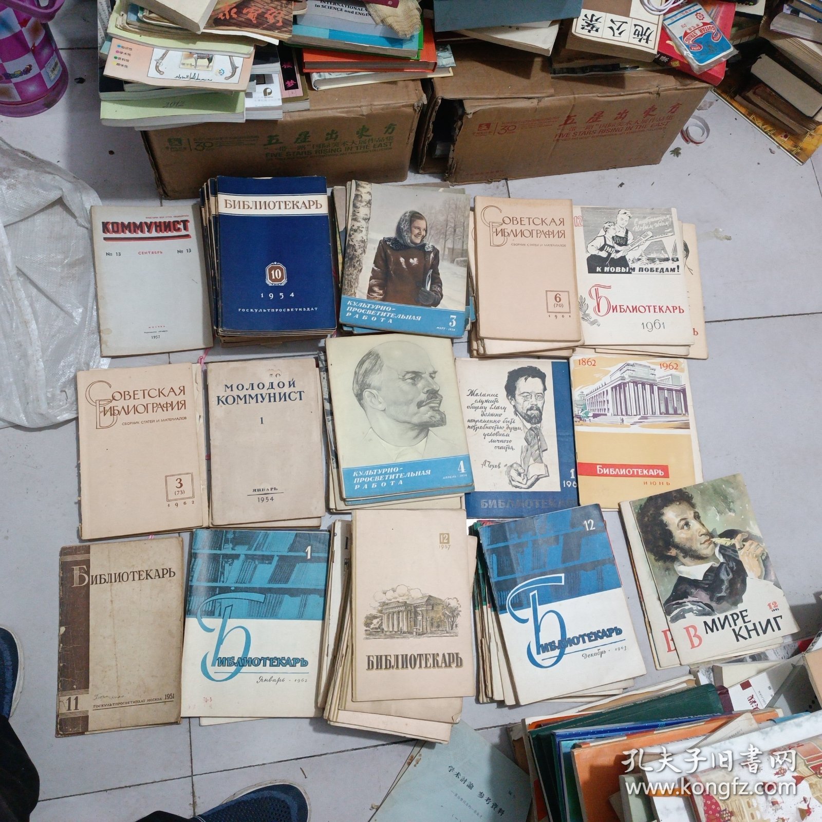 俄文杂志 有196几年的？ 有110本