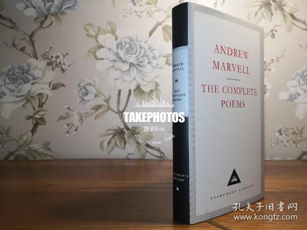 Andrew Marvell : THE COMPLETE POEMS everyman's library