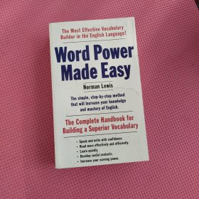 Word Power Made Easy: The Complete Handbook for Building a Superior Vocabulary 英文原版