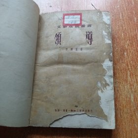 领导：文艺建设丛书