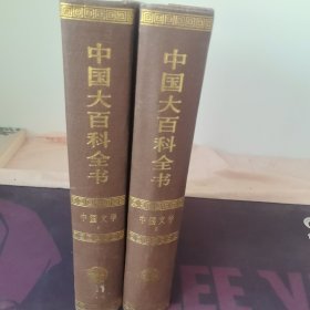 中国大百科全书 中国文学1-2册全